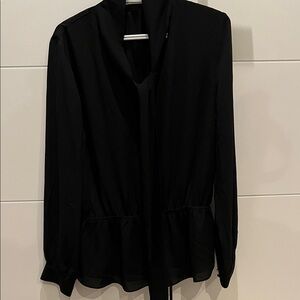Babaton black blouse